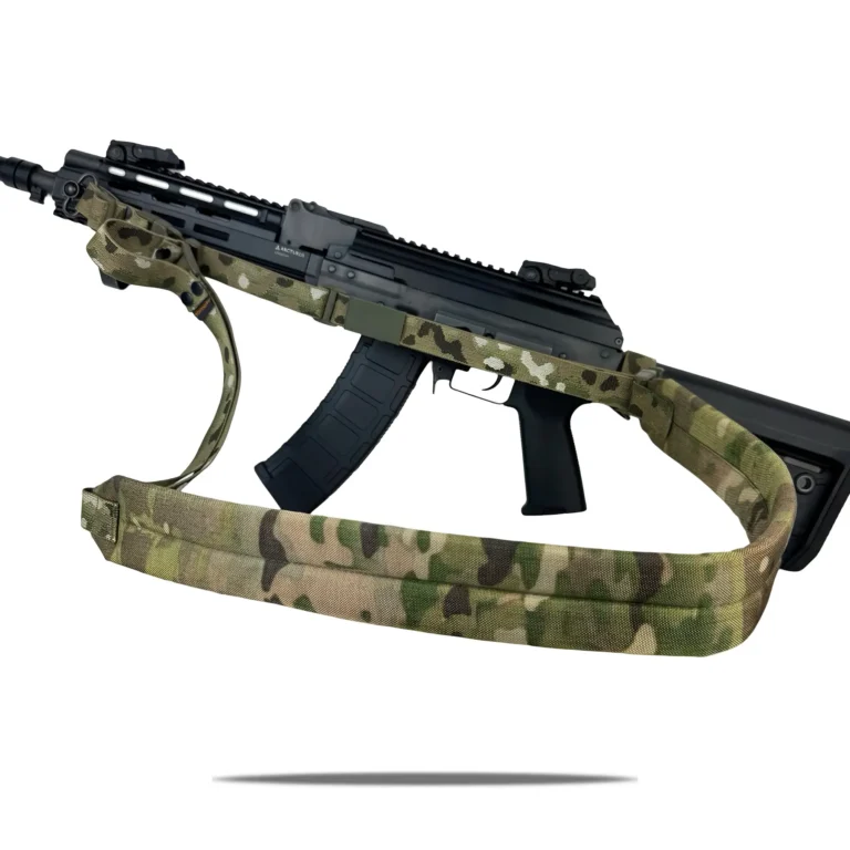 Three-Point Weapon Sling with Wide Shoulder Pad Ragnarok KRAKEN Multicam