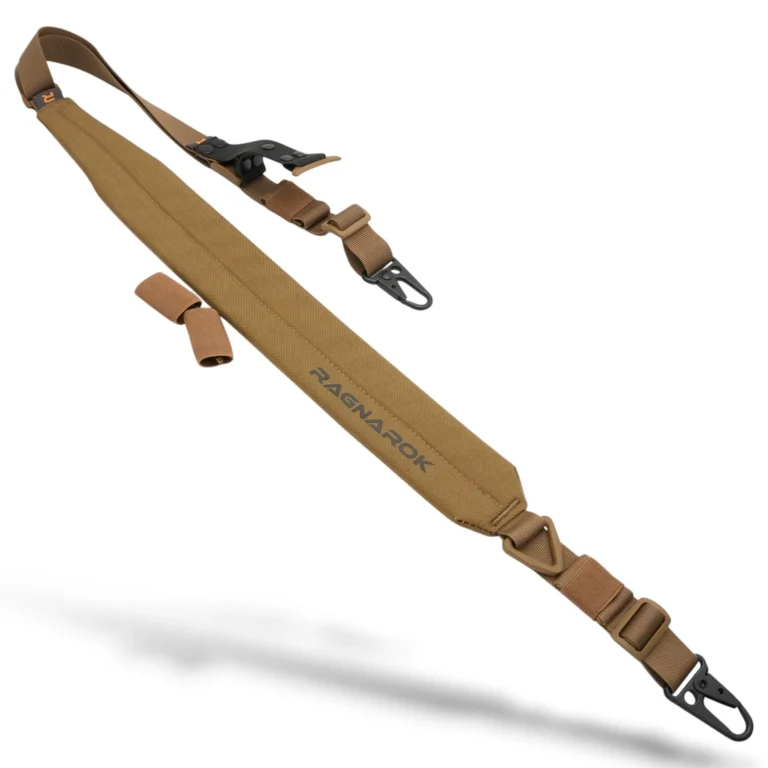 Single/Two-Point Padded Rifle Sling RAGNAROK RAGNARR Coyote Brown
