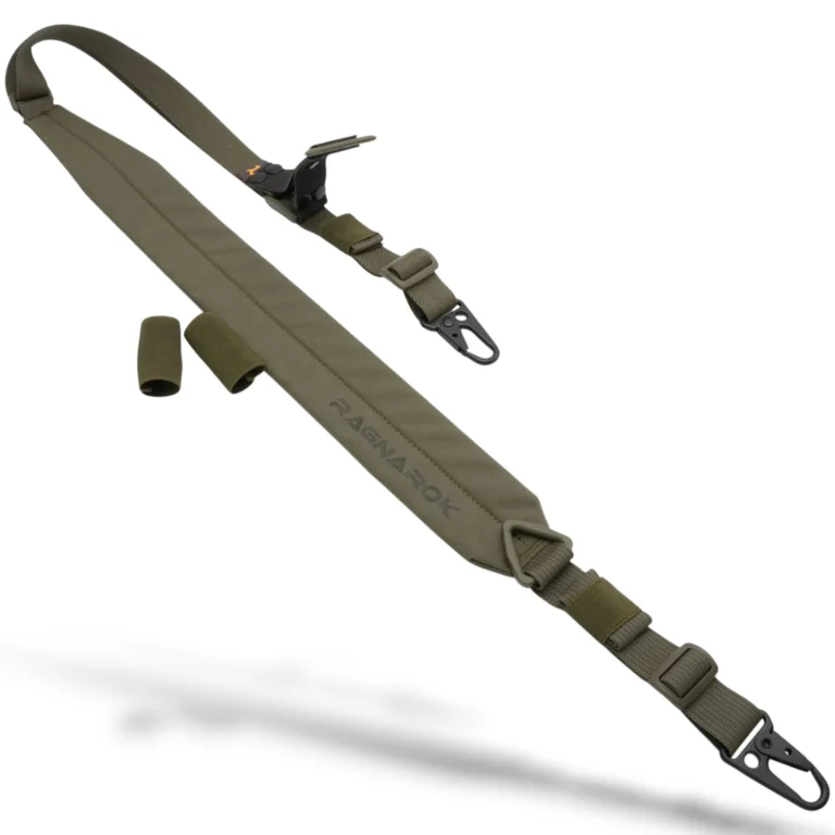 Single/Two-Point Padded Rifle Sling RAGNAROK RAGNARR Ranger Green