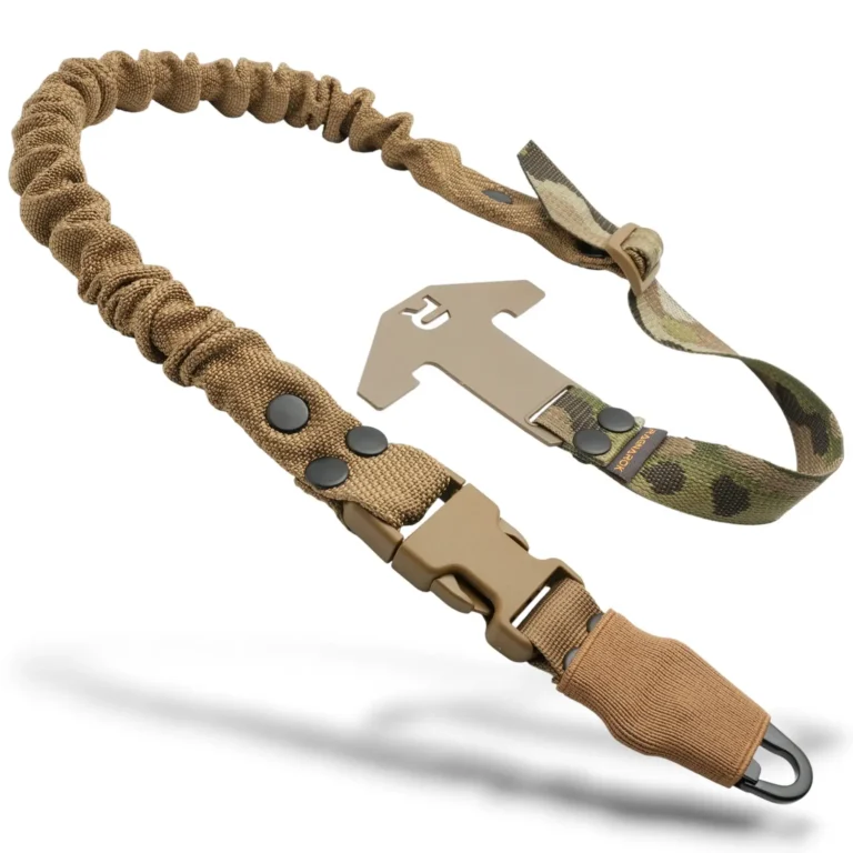 Single-Point Shoulder Sling with Plate Carrier Attachment RAGNAROK THOR Multicam & Coyote Brown