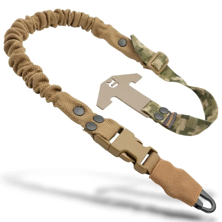 Single-Point Shoulder Sling with Plate Carrier Attachment RAGNAROK THOR Coyote + Pixel